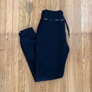 LOUNGE high-waisted joggers